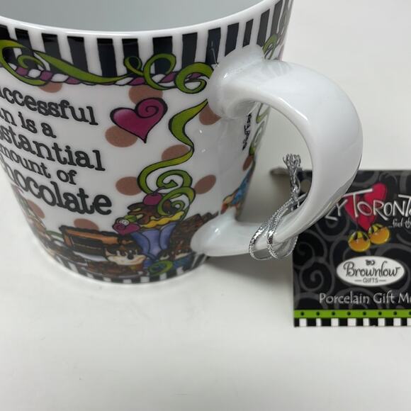 3/$15! NWT Suzy Toronto “Behind Every successful Woman” porcelain mug - Picture 5 of 13
